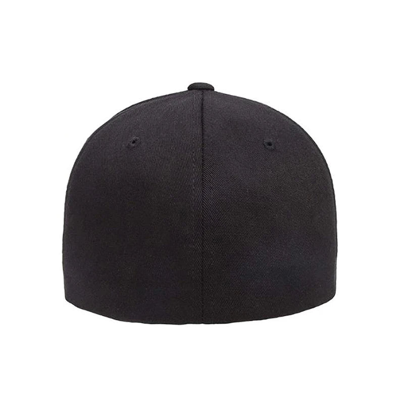 Classic-Black-Casual Fixed Cap