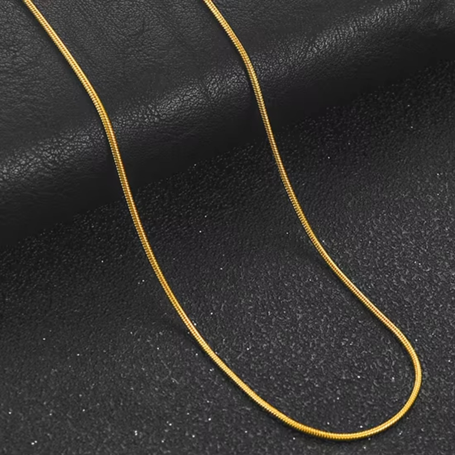 Silver & Gold Snake Chain Necklace - 18 Inch Sterling Silver/Gold-Filled