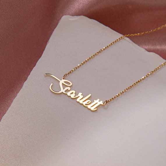Custom Name Necklaces