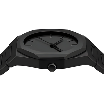 Black Aura Arabic Dial Watch