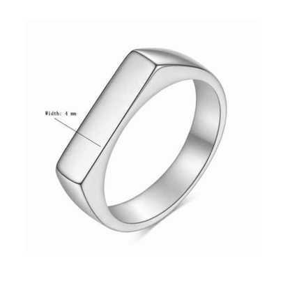 Modern Minimalist Stackable Ring - Vogue Vault PK