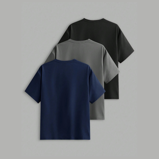 Oversized T-Shirt Three-Color Pack