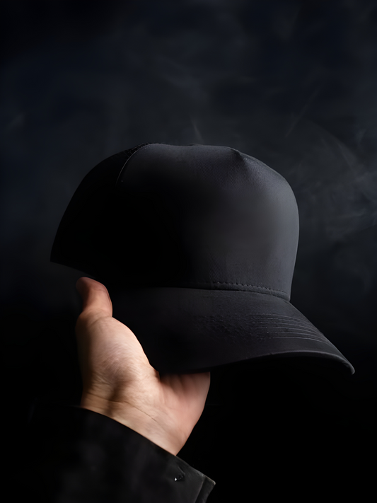 Classic-Black-Casual Fixed Cap