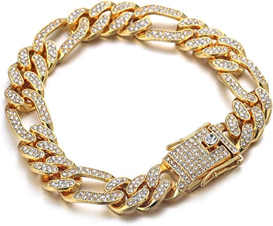 Men - Iced Cuban Link Bracelet  |  Vogue Vault PK