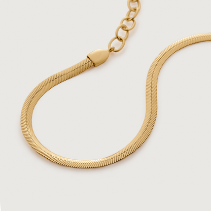 Snack Style Stainless Steel Chain Bracelet