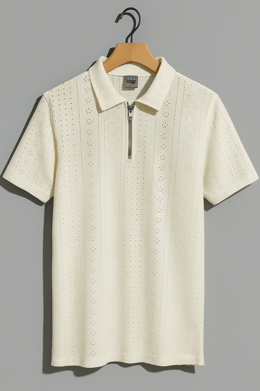 Off-White Perforated T-Shirt