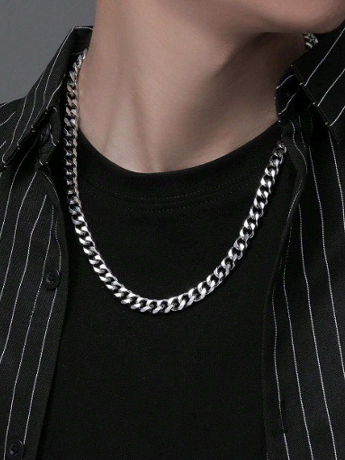 Cuban Curb Stainless Steel Chain