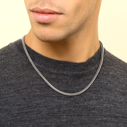 Stainless Steel Foxtail Neck Chain