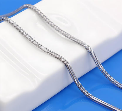 Stainless Steel Foxtail Neck Chain