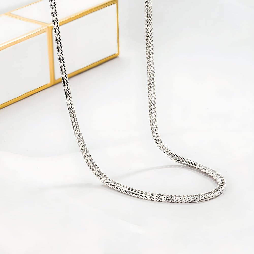 Stainless Steel Foxtail Neck Chain
