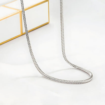 Stainless Steel Foxtail Neck Chain