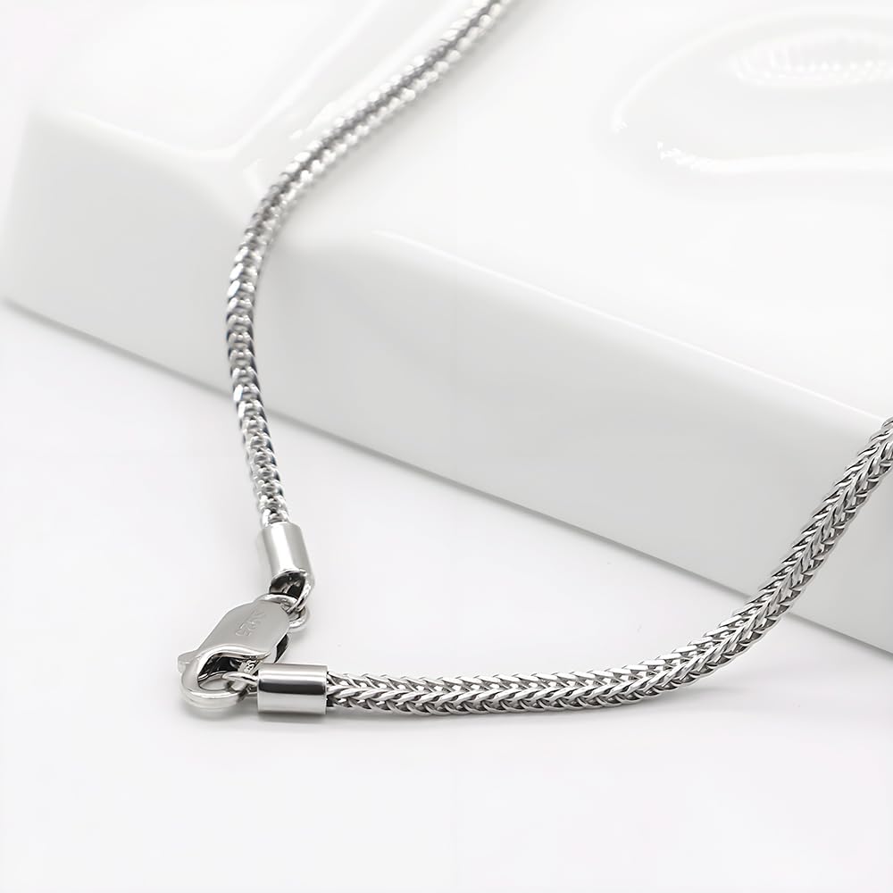 Stainless Steel Foxtail Neck Chain