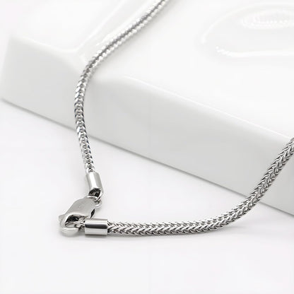 Stainless Steel Foxtail Neck Chain