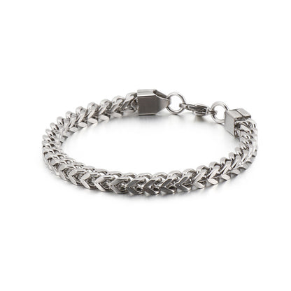 Foxtail Chain Bracelet – Imported Stainless Steel
