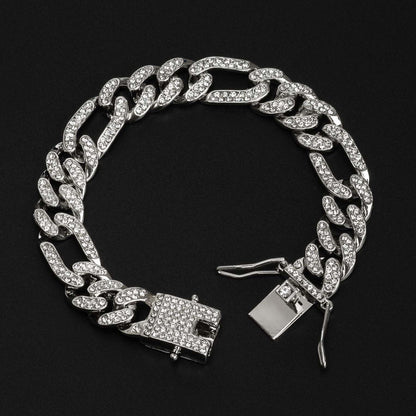 Men - Iced Cuban Link Bracelet