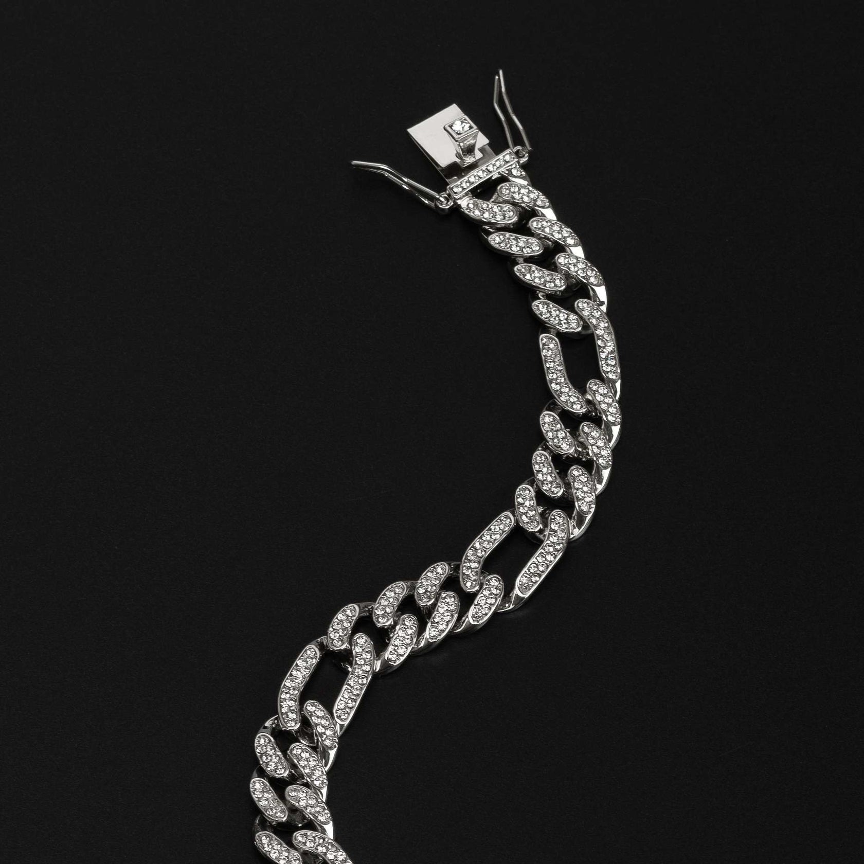 Men - Iced Cuban Link Bracelet  |  Vogue Vault PK