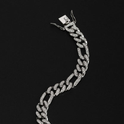 Men - Iced Cuban Link Bracelet