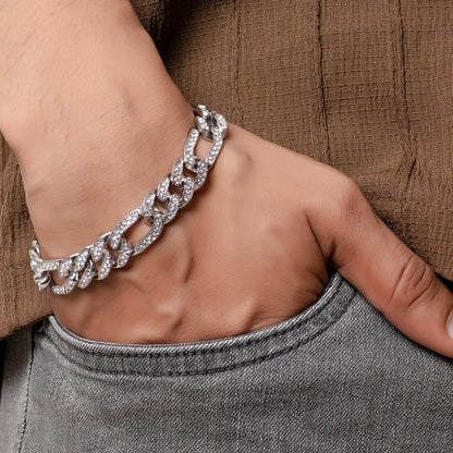 Men - Iced Cuban Link Bracelet