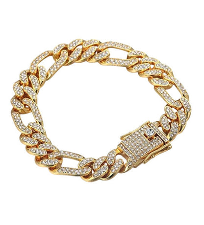 Men - Iced Cuban Link Bracelet