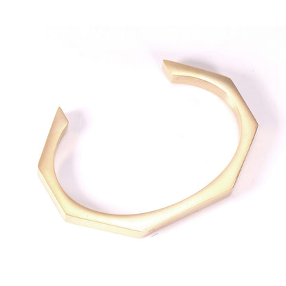 Modern Hexagon Cuff Bracelet