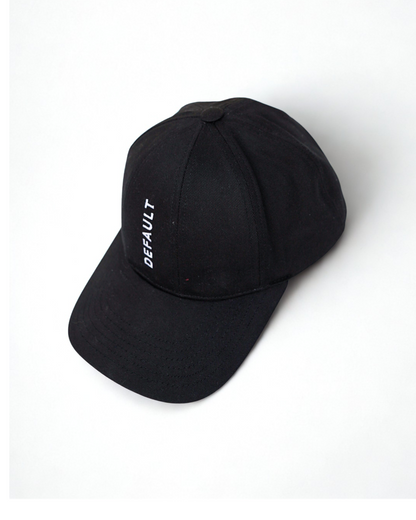 Black Default Cap