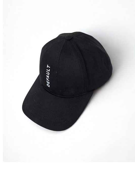 Black Default Cap