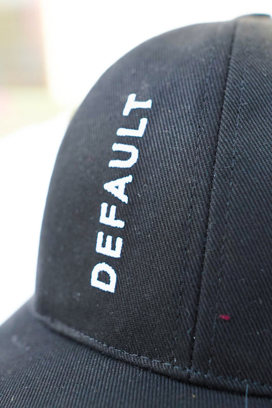Black Default Cap