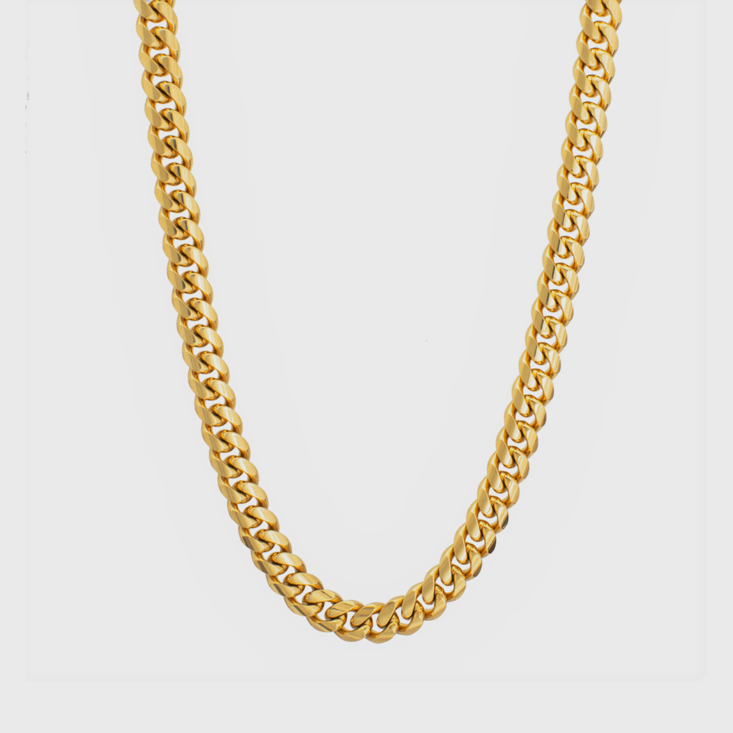 3mm Diamond Cut Curb Chain Necklace