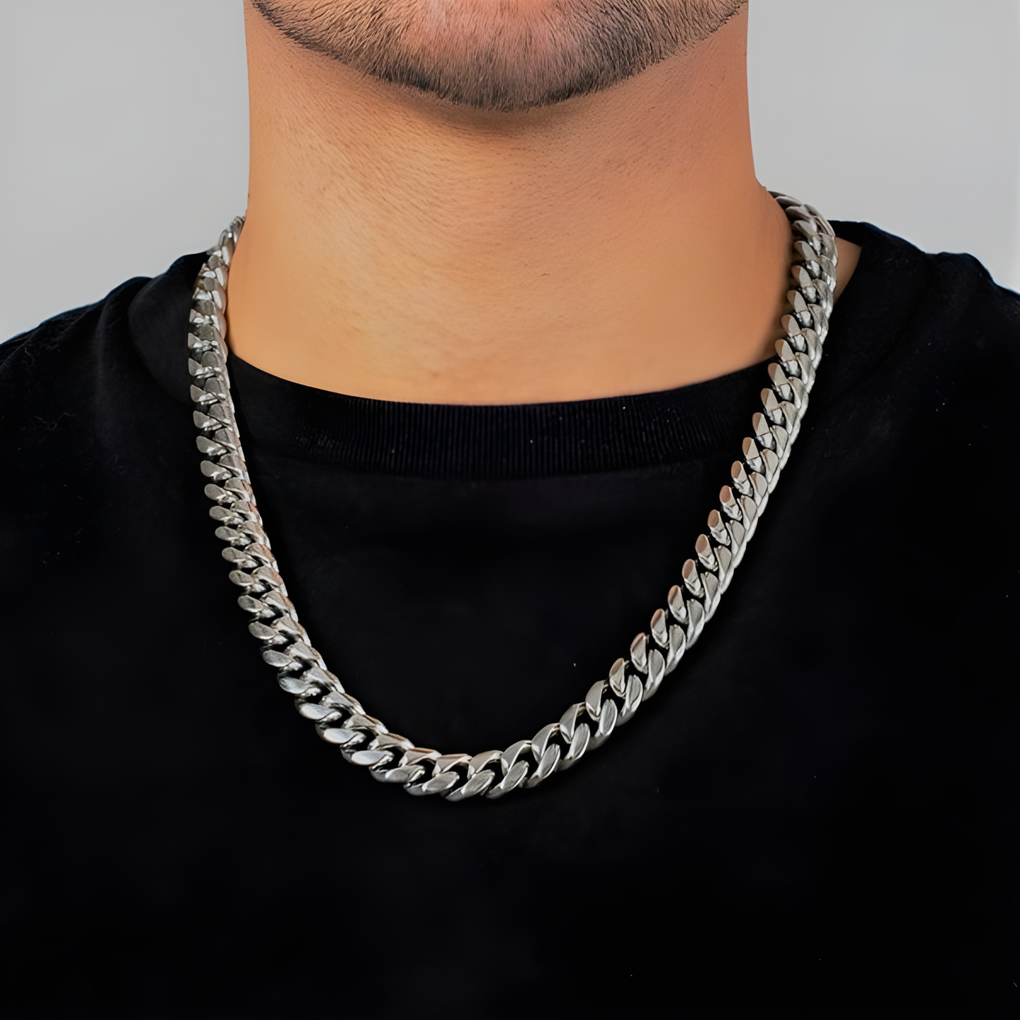3mm Diamond Cut Curb Chain Necklace