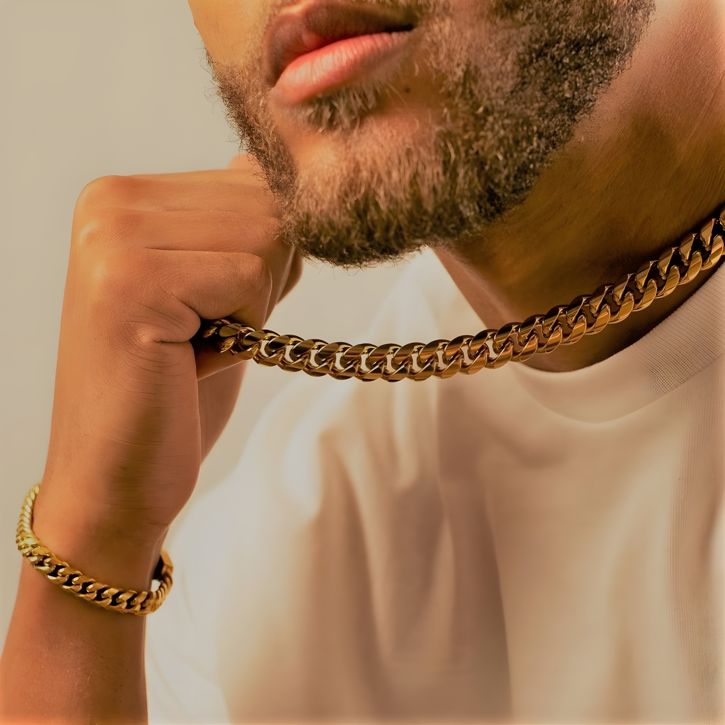 3mm Diamond Cut Curb Chain Necklace