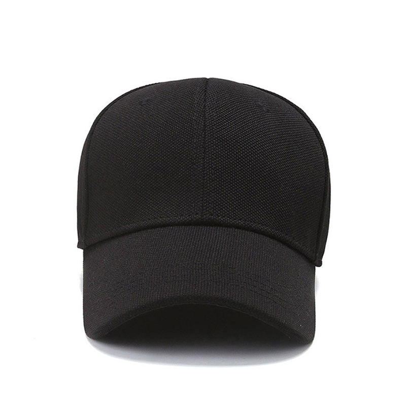 Classic-Black-Casual Fixed Cap